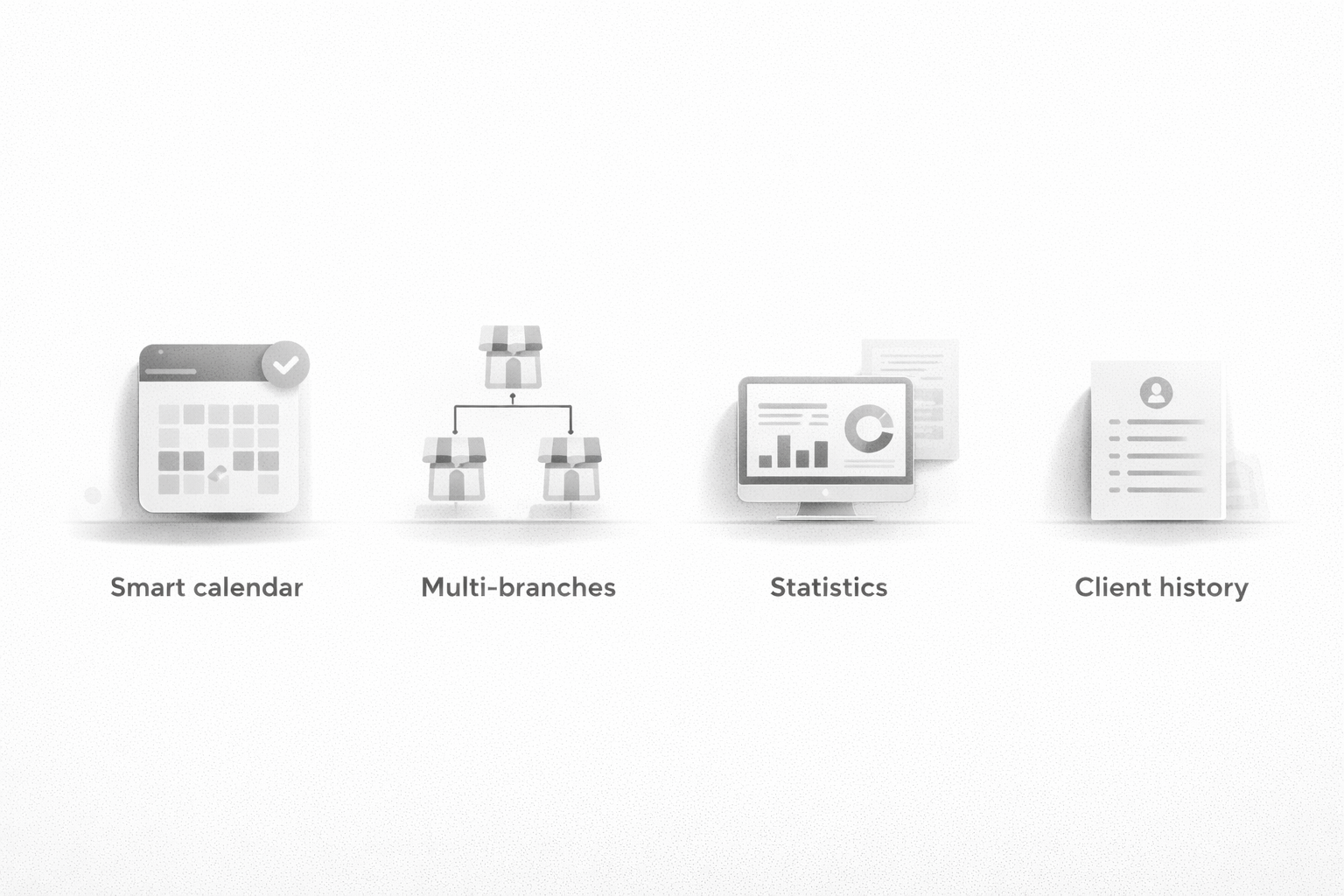 Interface RezerTo — plan de salle, liste des réservations et widget de réservation